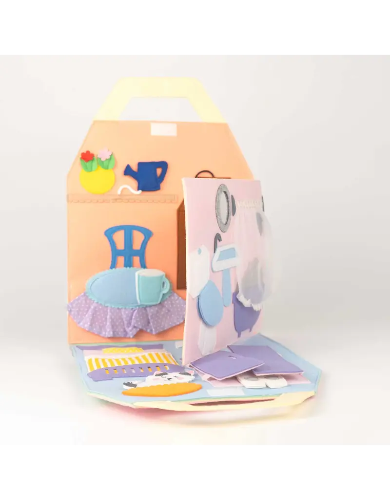 Jolly Designs Travel Buddy Poppenhuis — vanaf 18 maanden