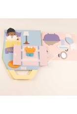 Jolly Designs Travel Buddy Poppenhuis — vanaf 18 maanden
