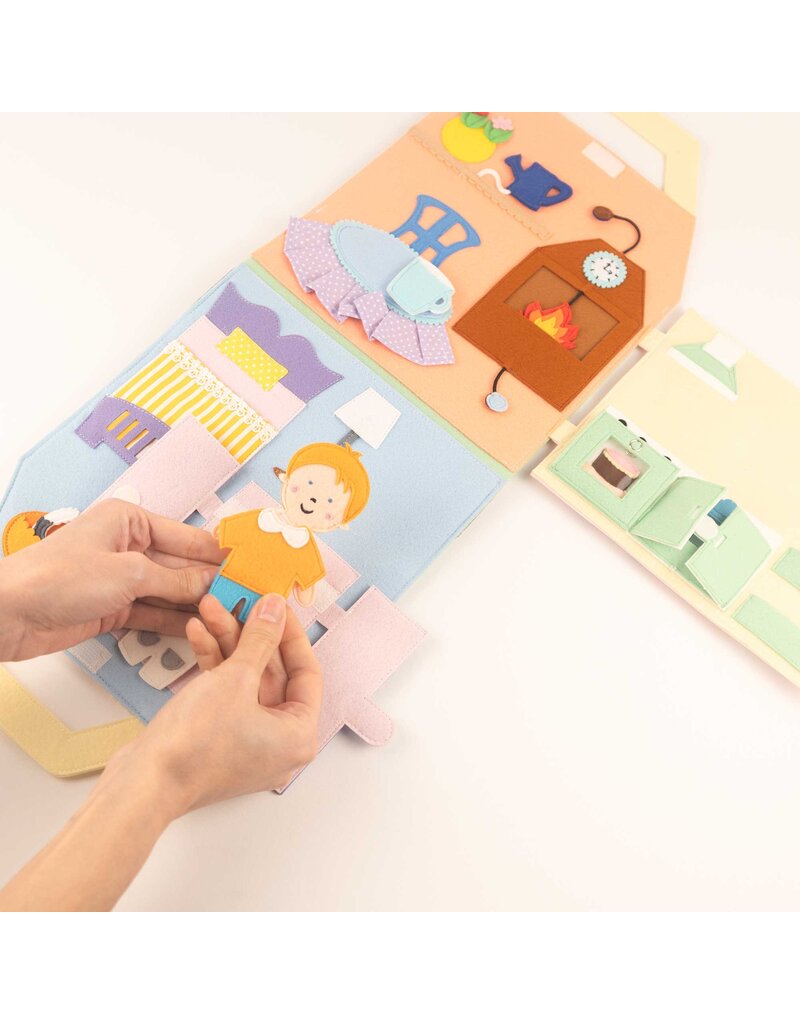 Jolly Designs Travel Buddy Poppenhuis — vanaf 18 maanden