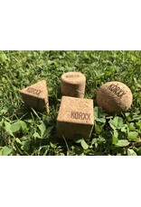 KORXX Geo-Set 4 geometrische kurkblokken – naturel