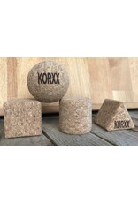 KORXX Geo-Set 12 geometric cork blocks – natural