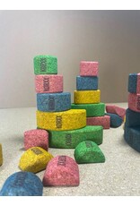 Korxx Korxx Bowie Spring C - gekleurde ronde en ovale kurken bouwblokken