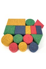 KORXX Baby S Color cork building blocks – 15 coloured