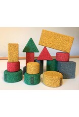 KORXX Baby S Color cork building blocks – 15 coloured