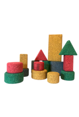KORXX Baby S Color kurken bouwblokken – 15 gekleurd
