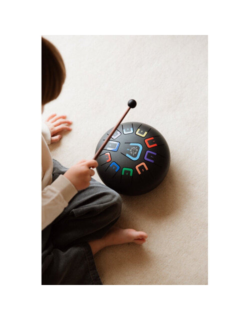 Tambu Tambú 8 tongdrum – mat zwart – Black Nature