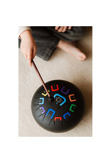Tambu Tambú 8 tongdrum – mat zwart – Black Nature
