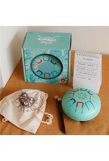 Tambú Baby Tambú 6 tongue drum – 8 notes – Teal Peal