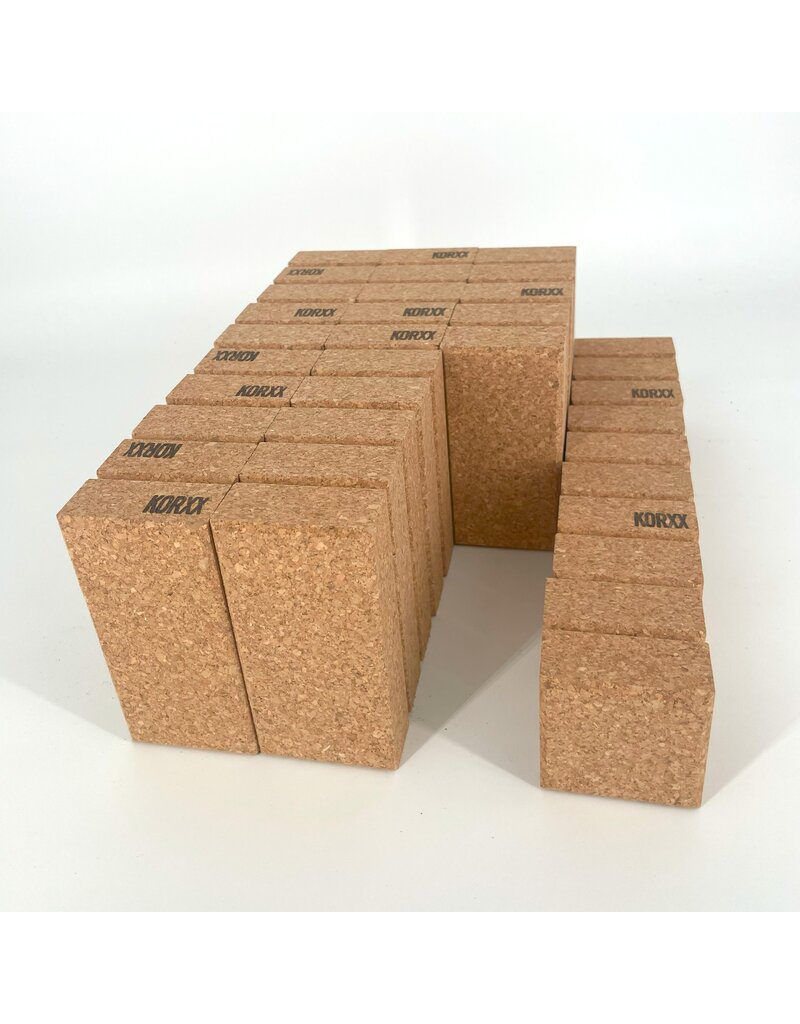 KORXX Cuboid XS kurken bouwblokken – 35 naturel