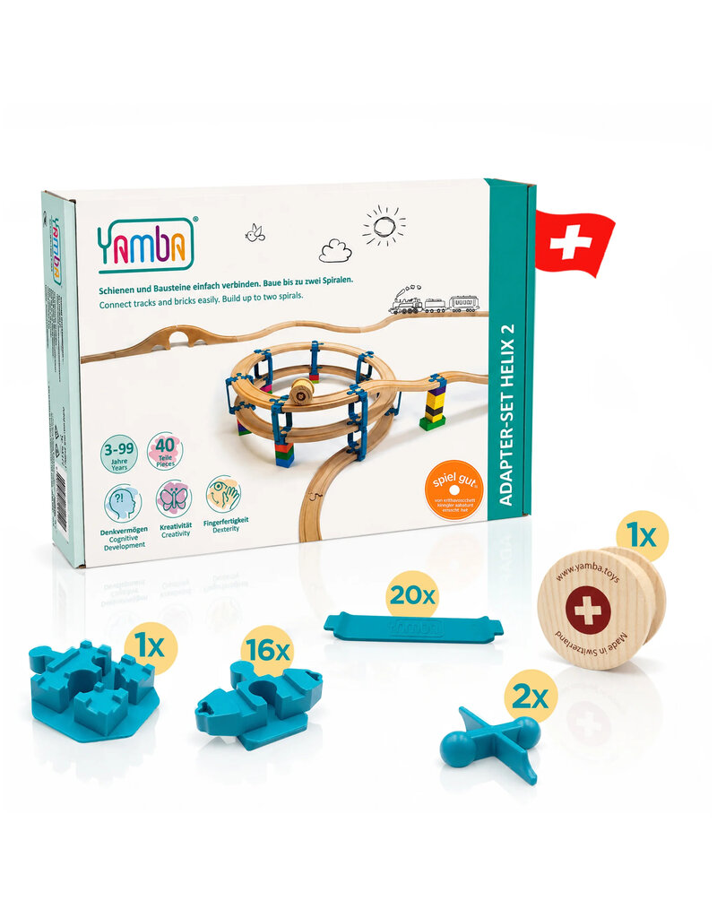 Yamba Toys Yamba Helix 2 adapter set – 40 pieces