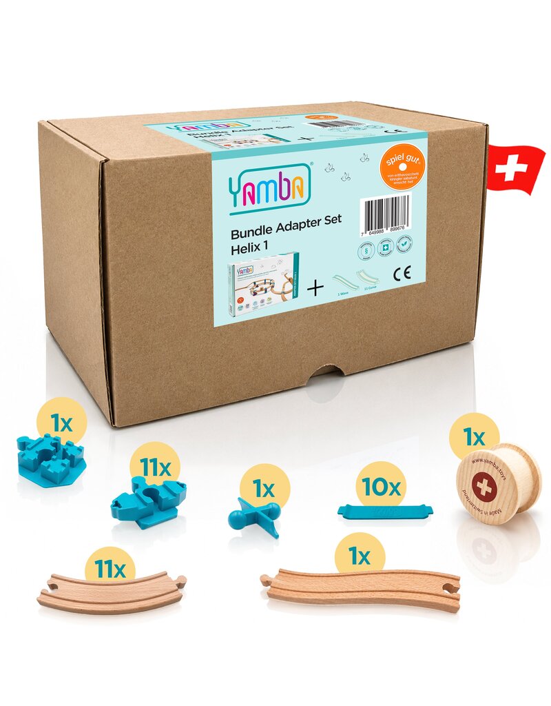 Yamba Toys Yamba Helix 1 starter set – 36 pieces