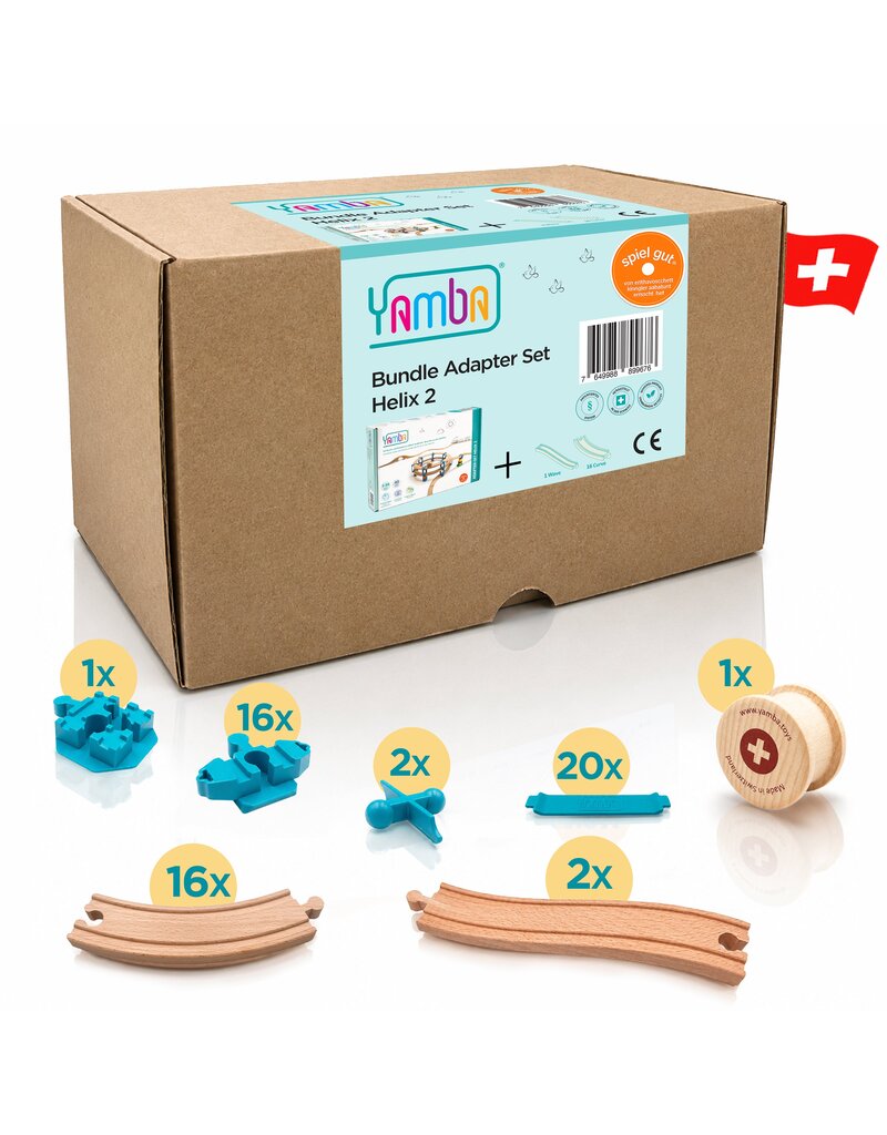 Yamba Toys Yamba Helix 2 starter set – 58 pieces