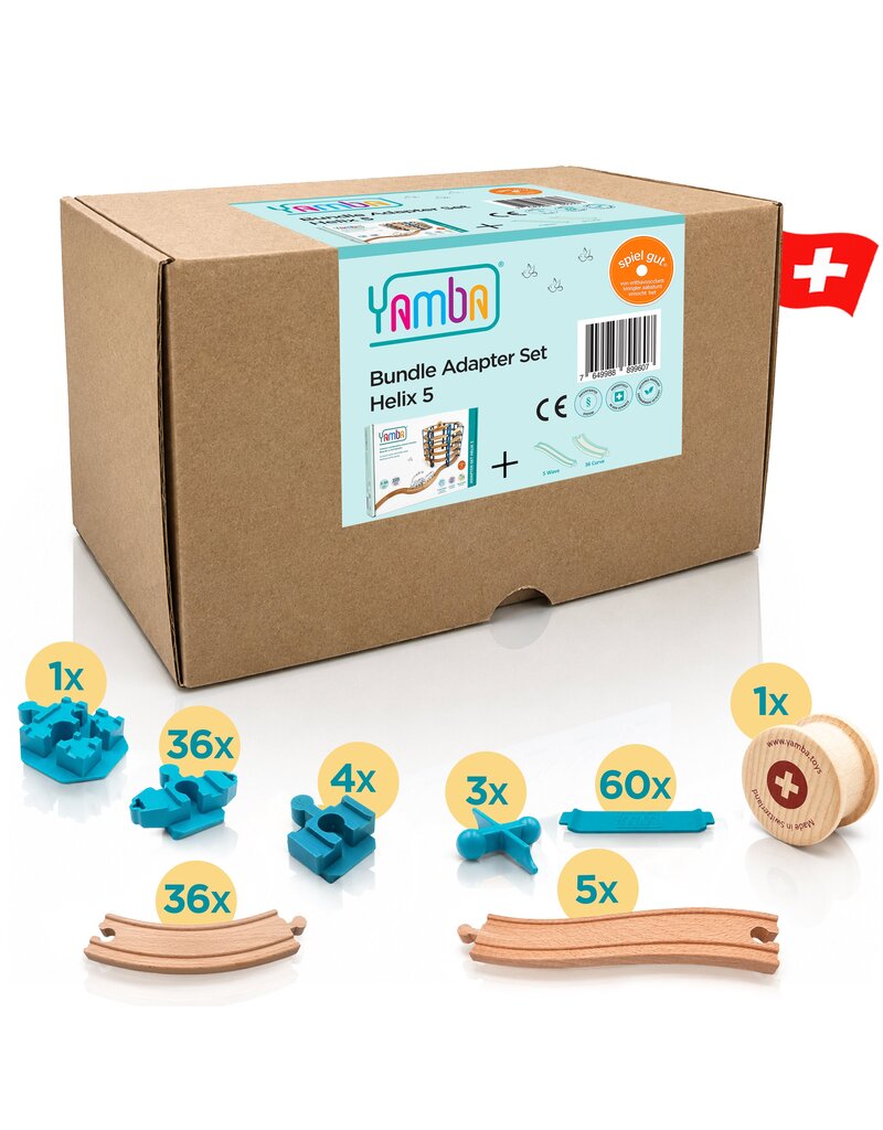 Yamba Toys Yamba Starterset Helix 5 – 146-delig
