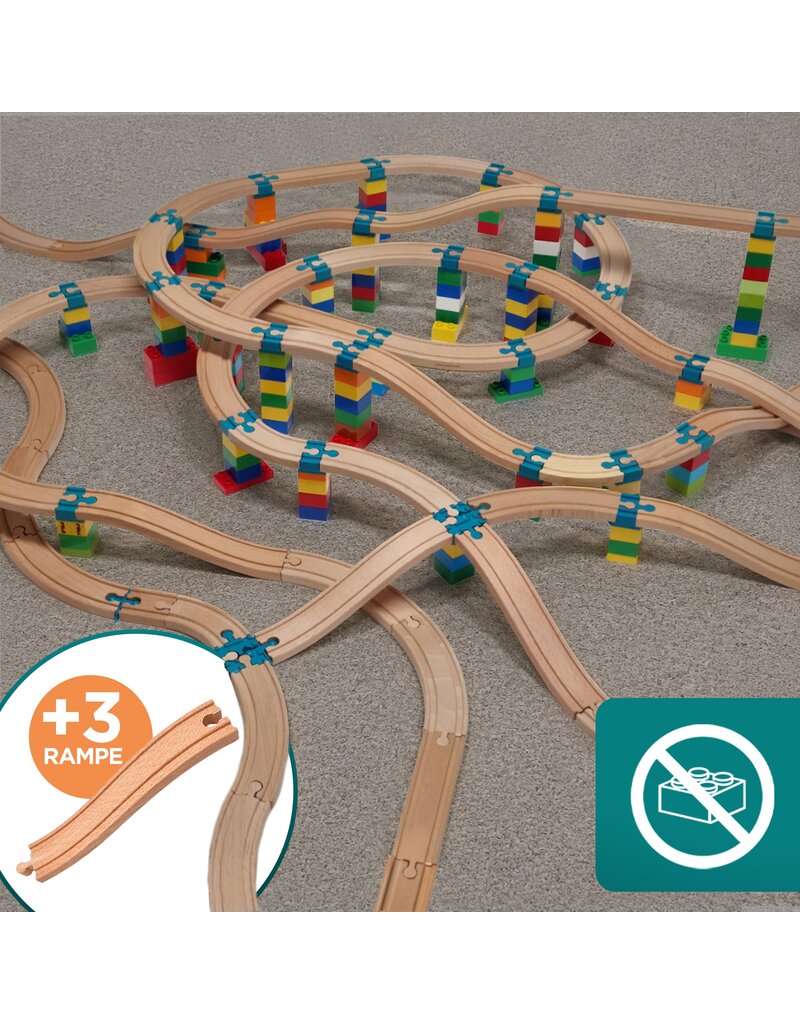 Yamba Toys Yamba Wave-Up 3 adapter set – 40 pieces