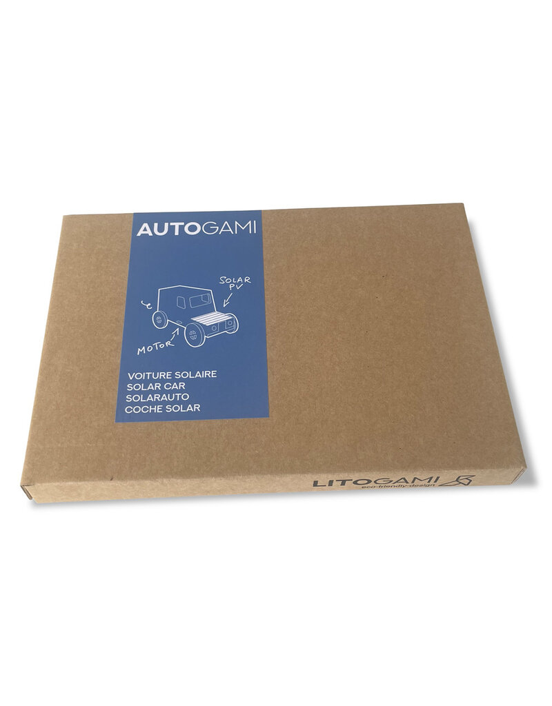 Litogami Autogami Renault 4L kraft