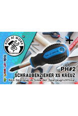 Kids at Work kruiskopschroevendraaier PH2 korte kling