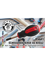 Kids at Work kruiskopschroevendraaier PH1 korte kling
