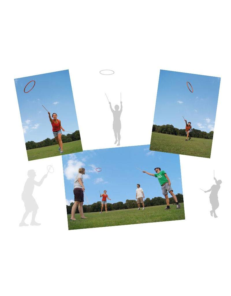 TicToys Tualoop ring toss game – complete 2-player set