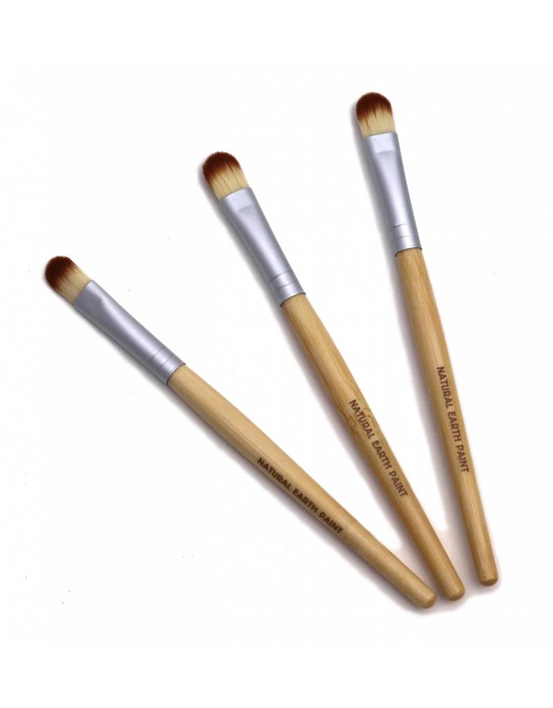 Natural Earth Paint Bamboe verfkwasten — set van 3