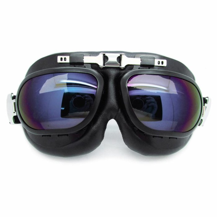 CRG RAF zwarte motorbril