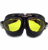 CRG RAF schwarze Motorradbrille