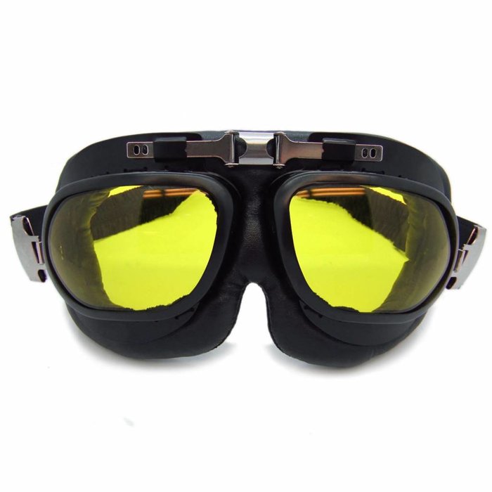 CRG RAF schwarze Motorradbrille