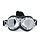 chrome steampunk rider motor goggles