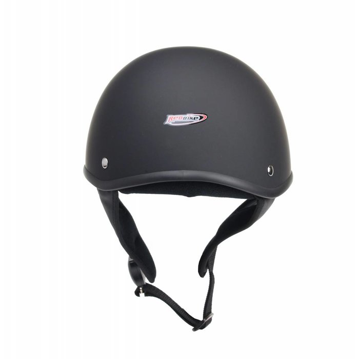 Redbike RB-480 Halbschalenhelm mattschwarz