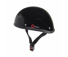 Redbike RB-100 Chopper Helm Glänzend Schwarz