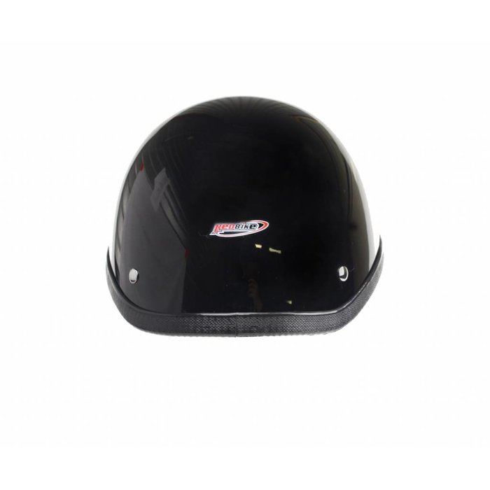 Redbike RB-100 Chopper Helm Glänzend Schwarz