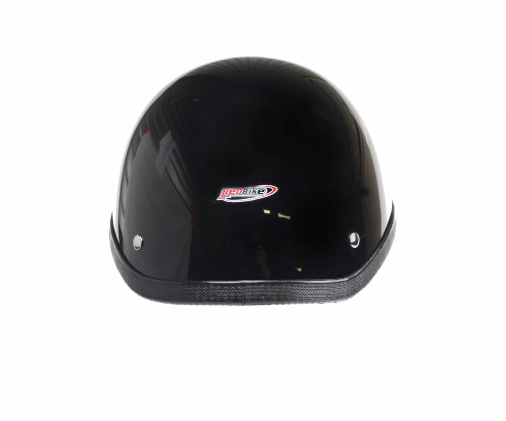 Redbike RB-100 Chopper Helm Glänzend Schwarz