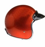 Redbike RB-765 retro helmet metal flake orange