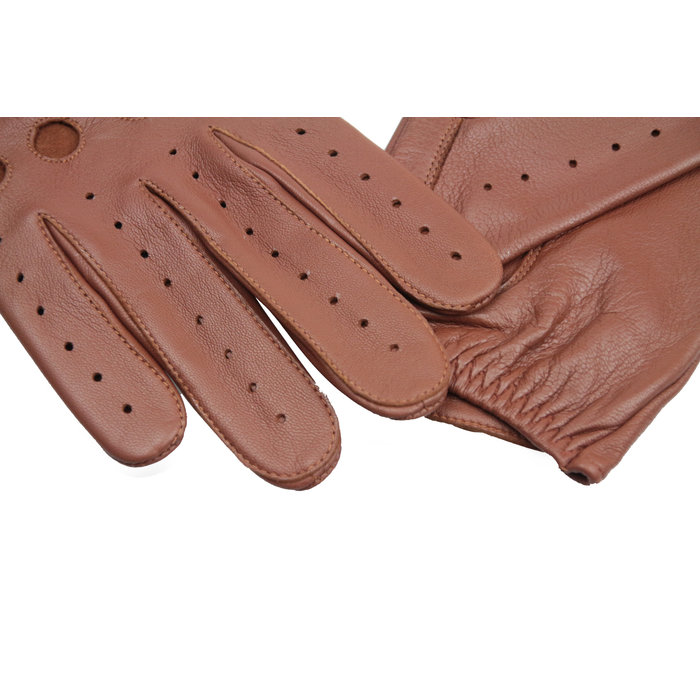 Swift driver leather gloves nappa brown