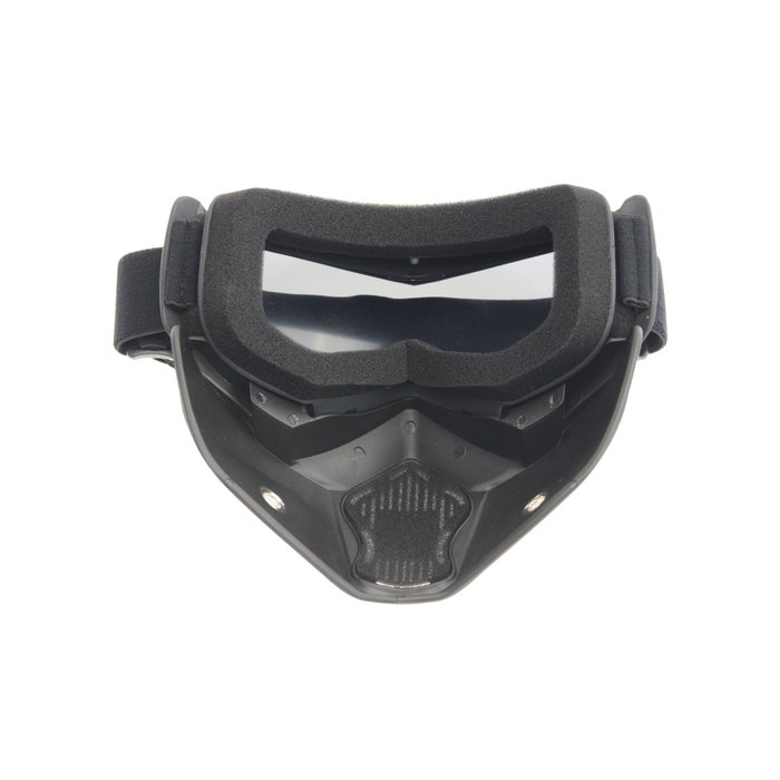 Black goggle mask - smoke lens | helm masker