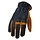 hollywood motor gloves denim-leather