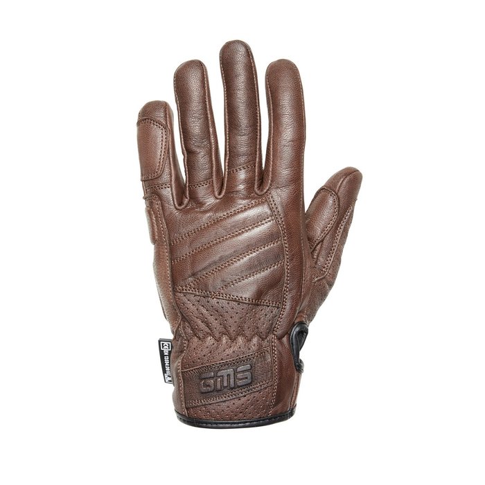 Germas florida leren motorhandschoenen | bruin