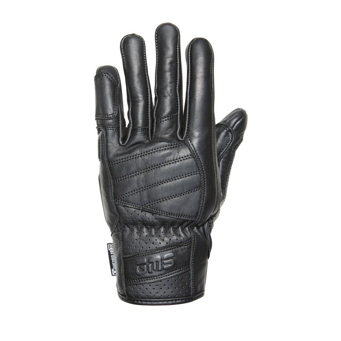 Germas florida leren motorhandschoenen | zwart