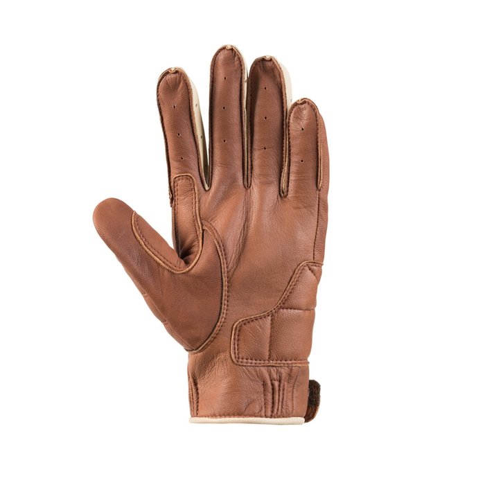 IXS klassische LD Cruiser Motorradhandschuhe aus braunem Leder