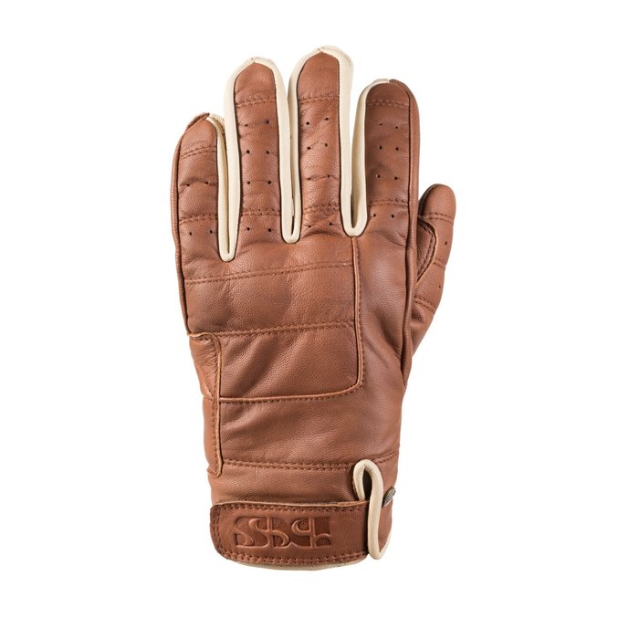 IXS klassische LD Cruiser Motorradhandschuhe aus braunem Leder