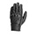 tabu perforated motorcycle gloves | black - size S