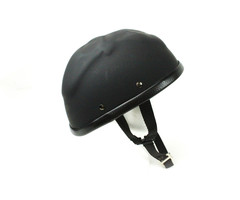 Totenkopf-Halbschalenhelm schwarz matt L | Outlet