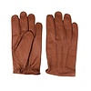 Swift classic unlined nappa brown leather driving gloves