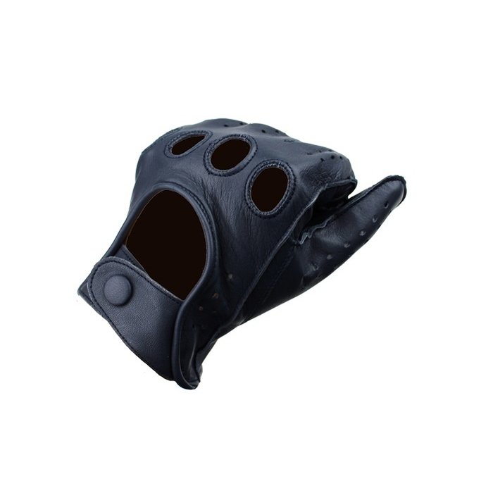 Swift racing leather gloves dark blue