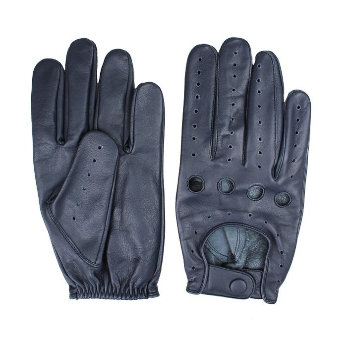 Swift Driver Autofahrer handschuhe Blau Leder