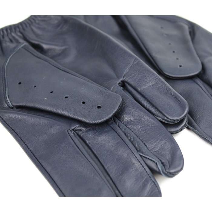 Swift Driver Autofahrer handschuhe Blau Leder