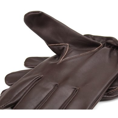 Swift classic unlined donkerbruin leren handschoenen