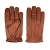 Swift classic fleece lined nappa brown leather gloves