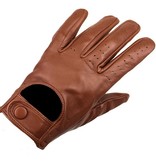 Swift retro racing leather gloves nappa brown