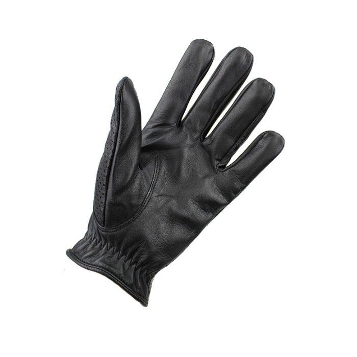 Swift Retro Racing mesh Autofahrer handschuhe Schwarz Leder