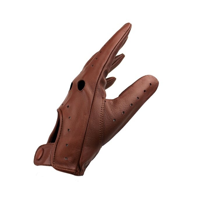 Swift Driver Autofahrer handschuhe Nappa Braun Leder